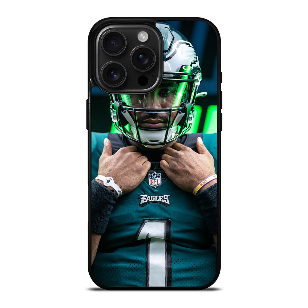 JALEN HURTS PHILADELPHIA EAGLES NFL 3 iPhone 16 Pro Max Case Cover