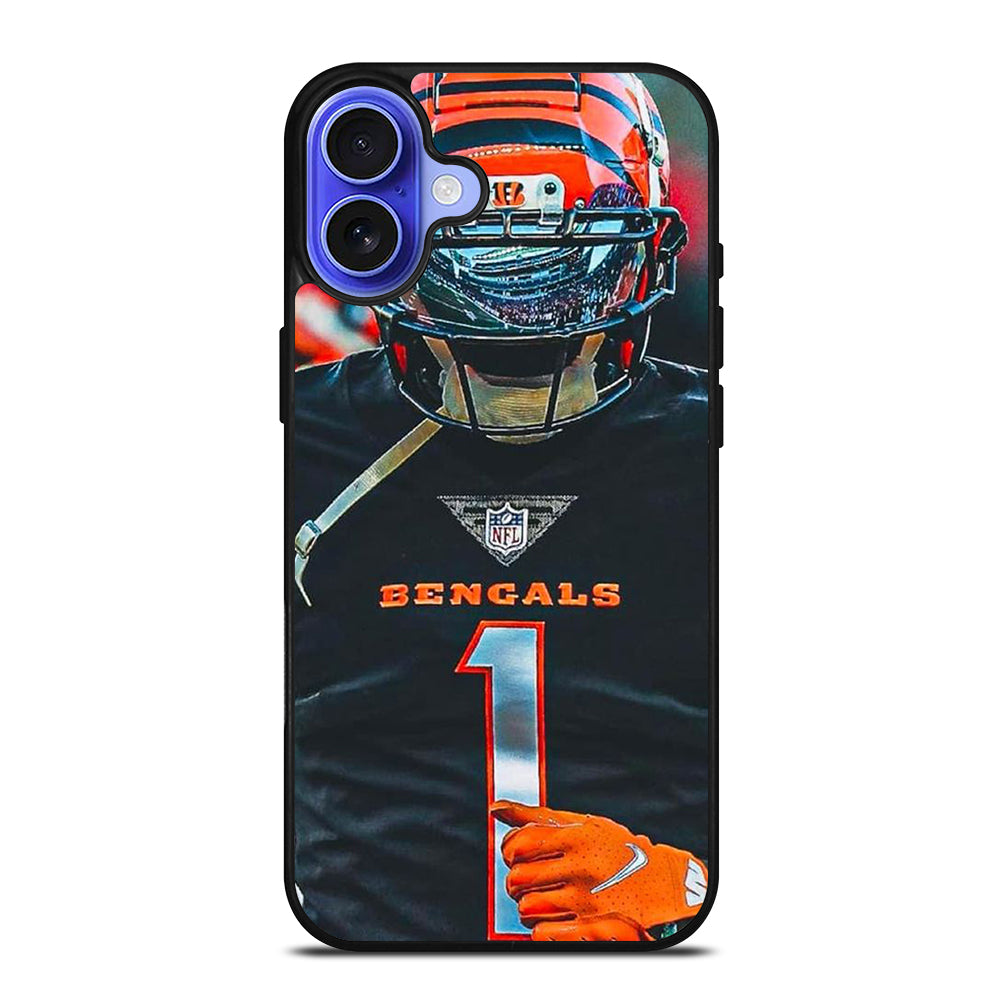 JAMARR CHASE CINCINNATI BENGALS NFL iPhone 16 Case Cover