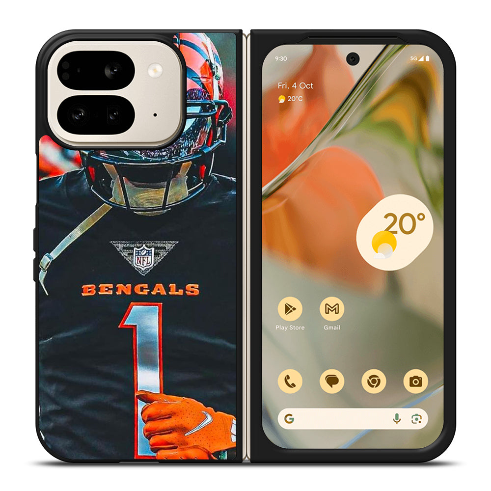 JAMARR CHASE CINCINNATI BENGALS NFL Google Pixel 9 Pro Fold Case Cover