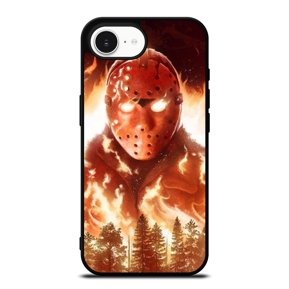 JASON FRIDAY THE 13TH FLAME iPhone 16e Case Cover