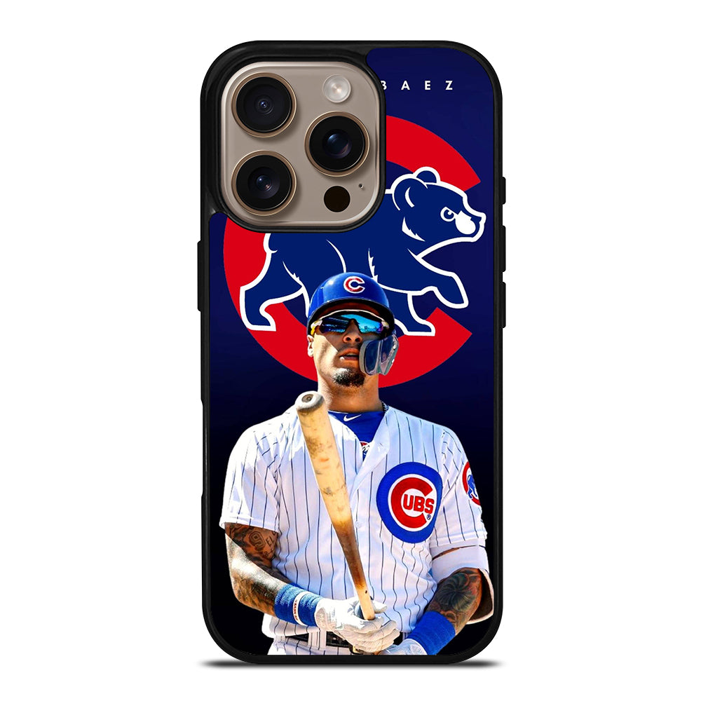 JAVIER BAEZ CHICAGO CUBS BASEBALL MLB iPhone 16 Pro Case Cover