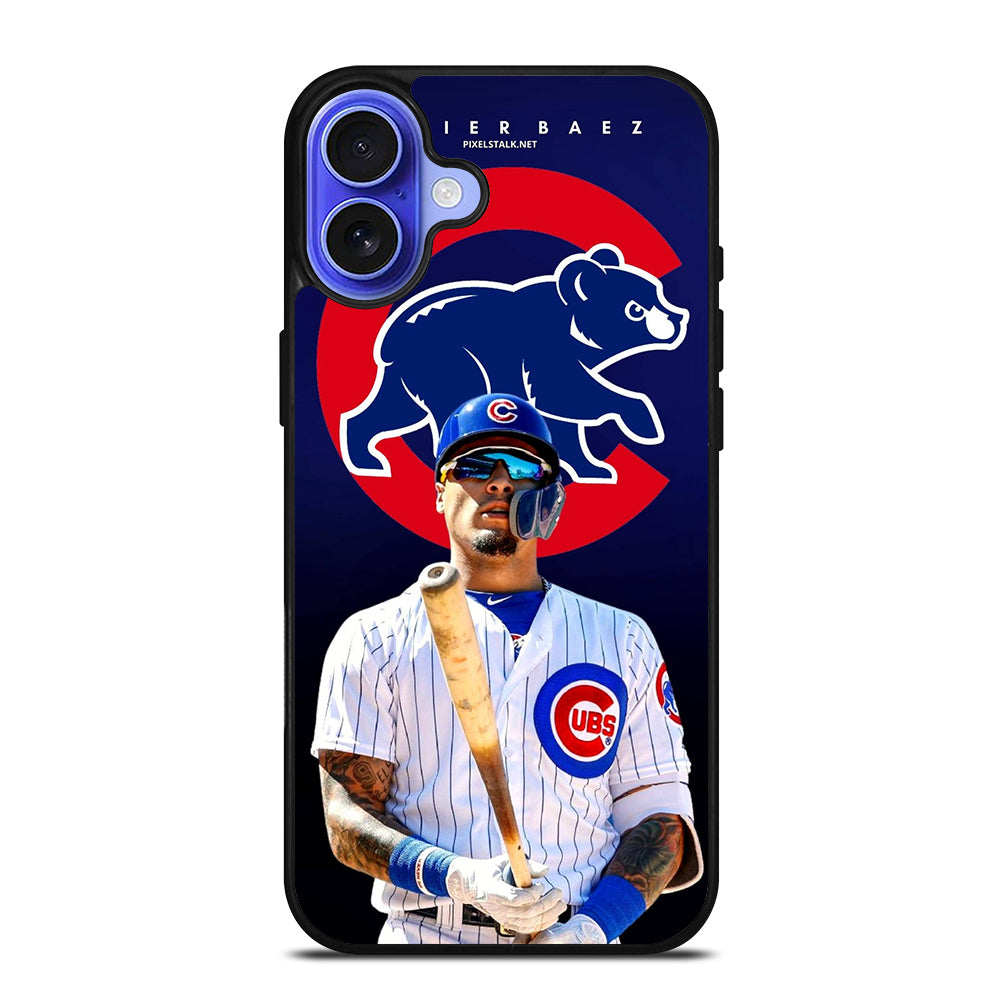 JAVIER BAEZ CHICAGO CUBS BASEBALL MLB iPhone 16 Case Cover