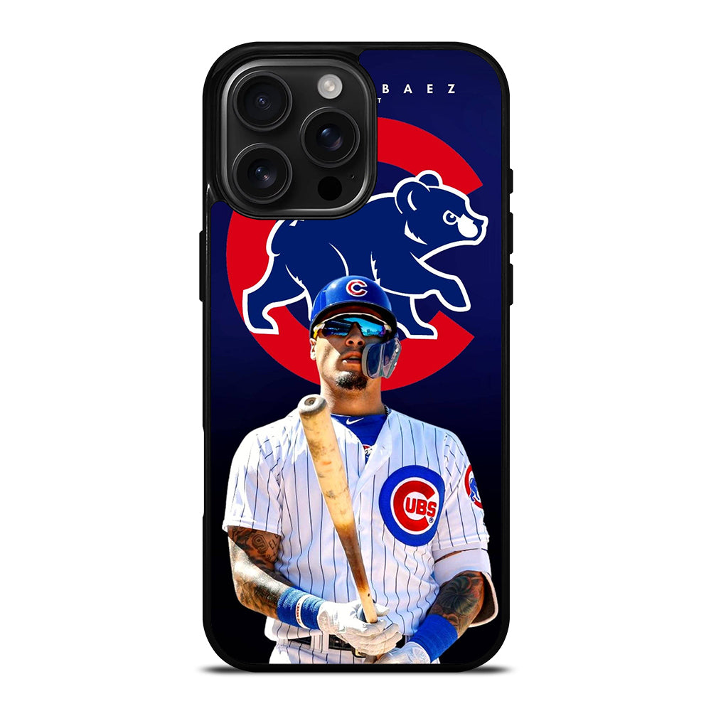 JAVIER BAEZ CHICAGO CUBS BASEBALL MLB iPhone 16 Pro Max Case Cover