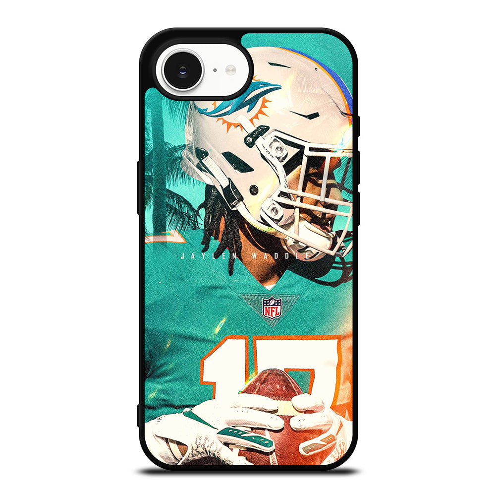JAYLEN WADDLE 17 MIAMI DOLPHINS iPhone 16e Case Cover