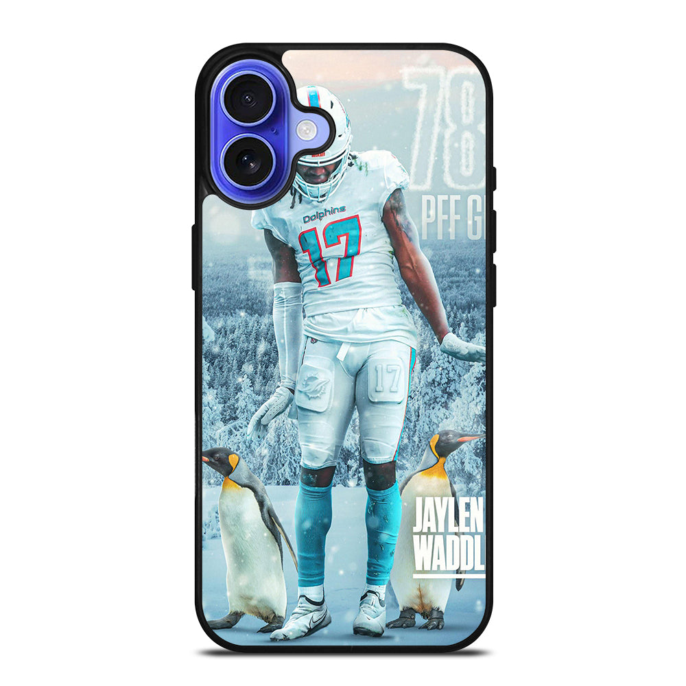 JAYLEN WADDLE MIAMI DOLPHINS NFL iPhone 16 Case Cover