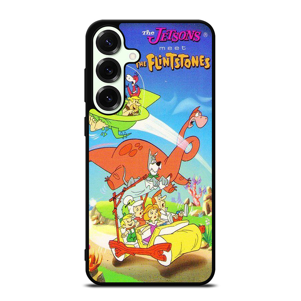 JETSONS MEET FLINTSTONES CARTOON SERIES Samsung Galaxy S26 Plus Case Cover