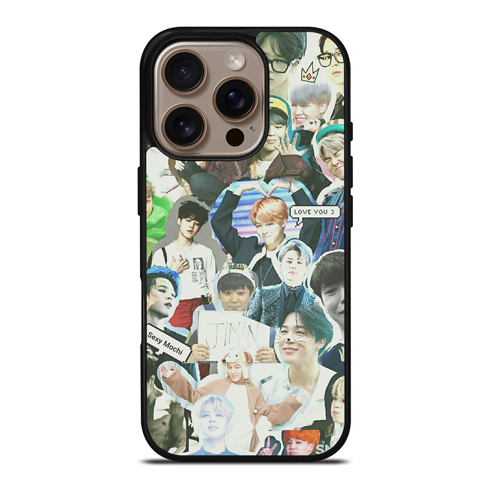 JIMIN BTS BANGTAN BOYS COLLAGE iPhone 16 Pro Case Cover