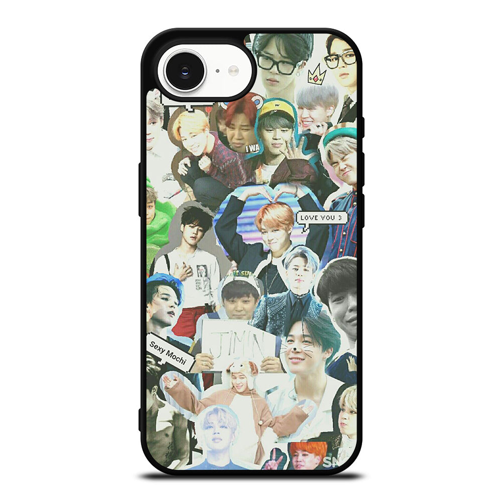 JIMIN BTS BANGTAN BOYS COLLAGE iPhone 16e Case Cover