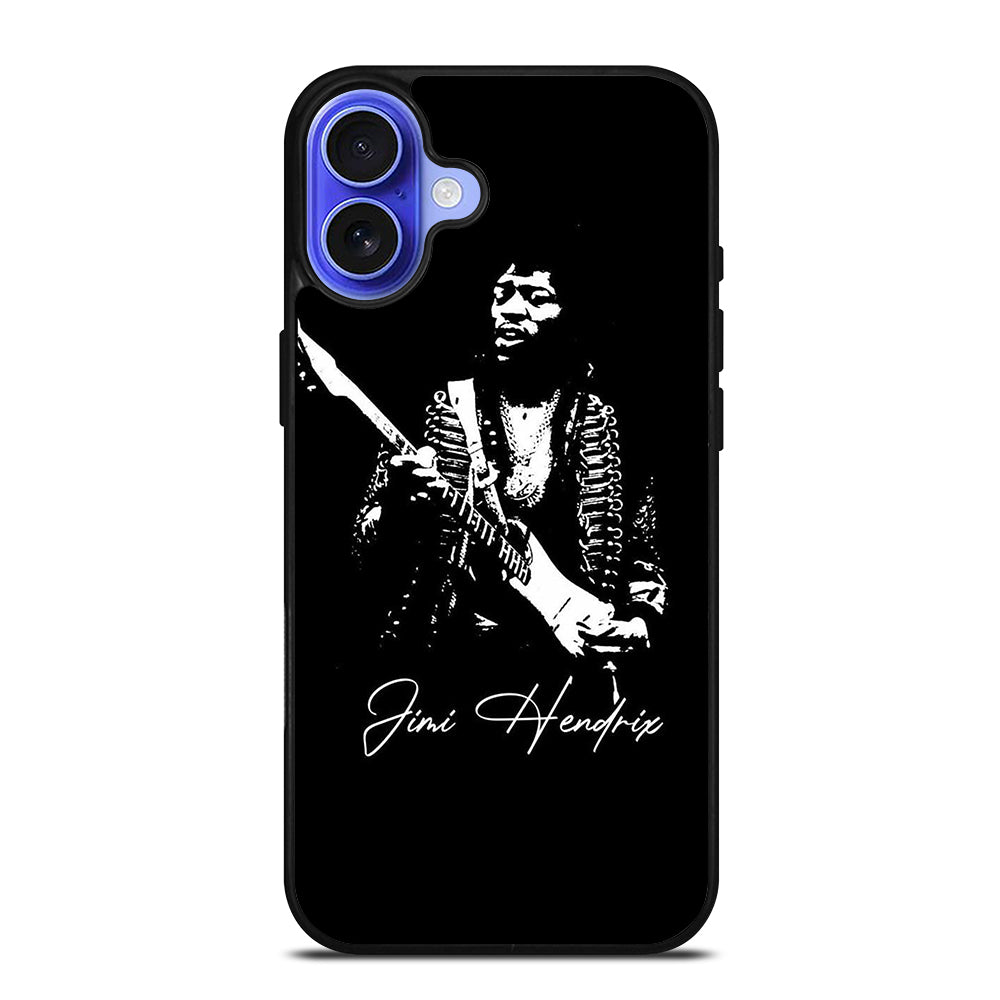 JIMI HENDRIX SIGNATURE iPhone 16 Case Cover
