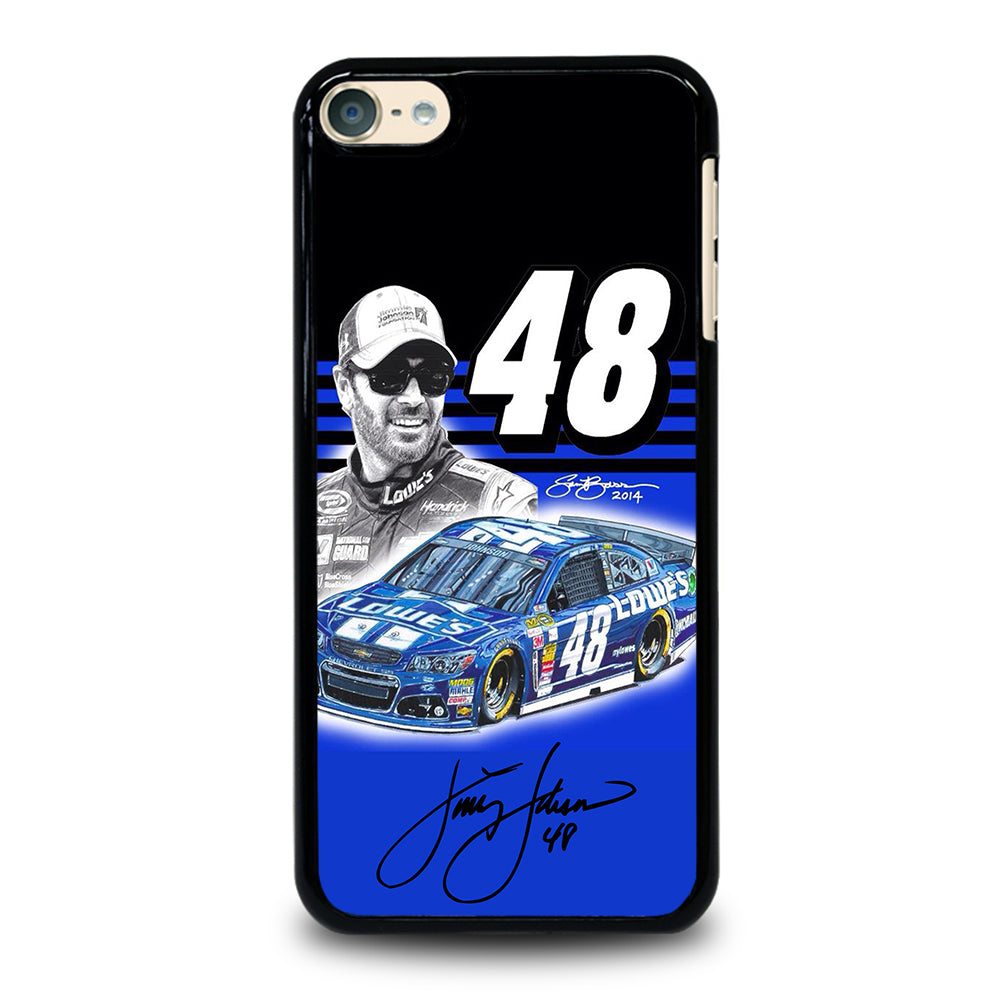 JIMMIE JOHNSON 48 NASCAR SIGNATURE 3 iPod Touch 6 Case Cover
