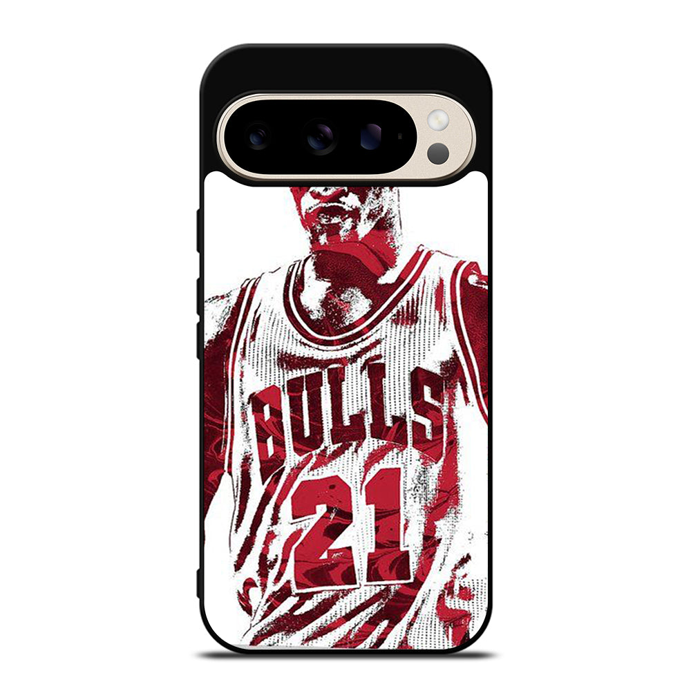 JIMMY BUTLER ART CHICAGO BULLS Google Pixel 9 Pro Case Cover