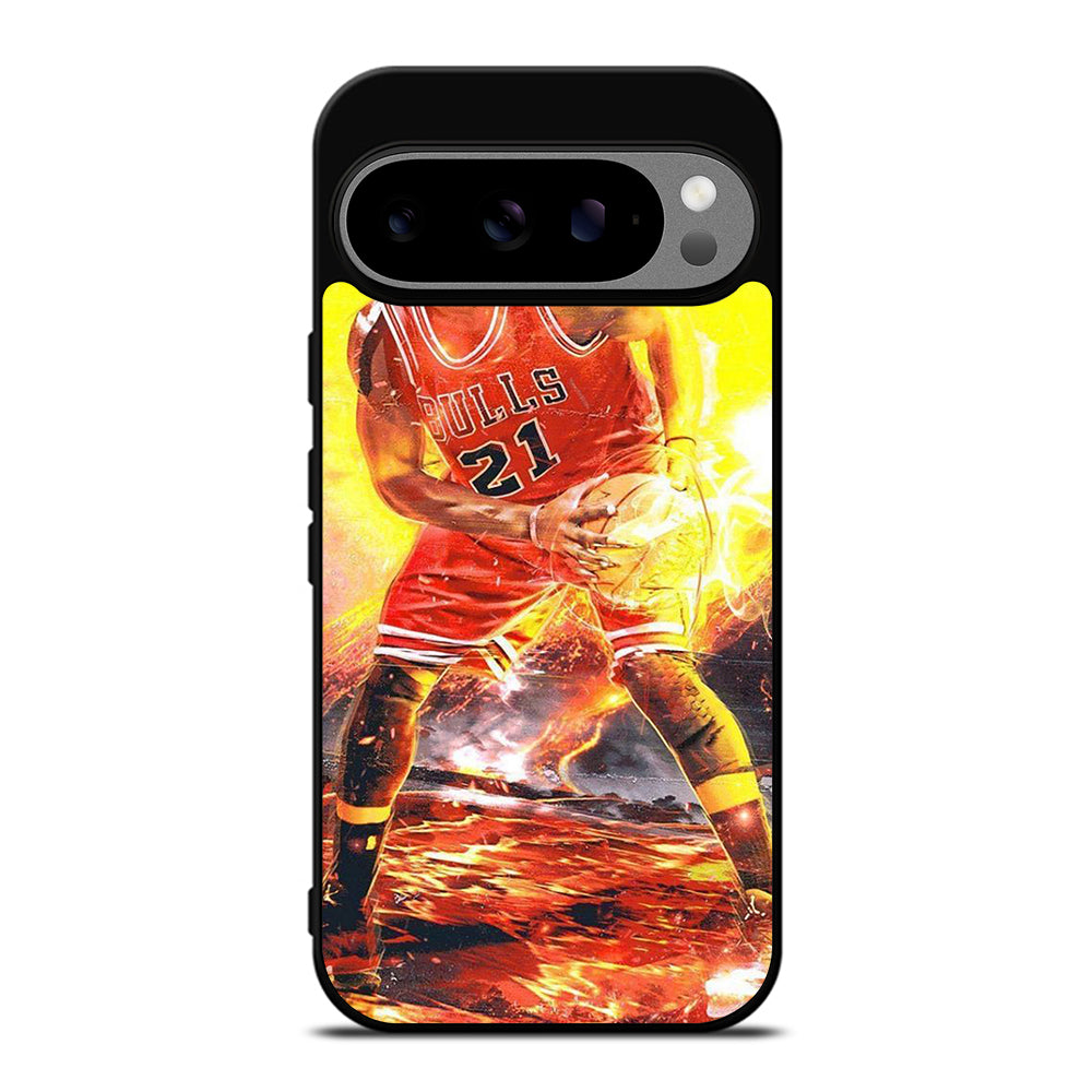 JIMMY BUTLER CHICAGO BULLS BASKETBALL NBA 2 Google Pixel 9 Pro XL Case Cover