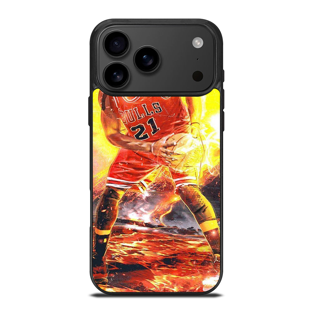 JIMMY BUTLER CHICAGO BULLS BASKETBALL NBA 2 iPhone 17 Pro Max Case Cover