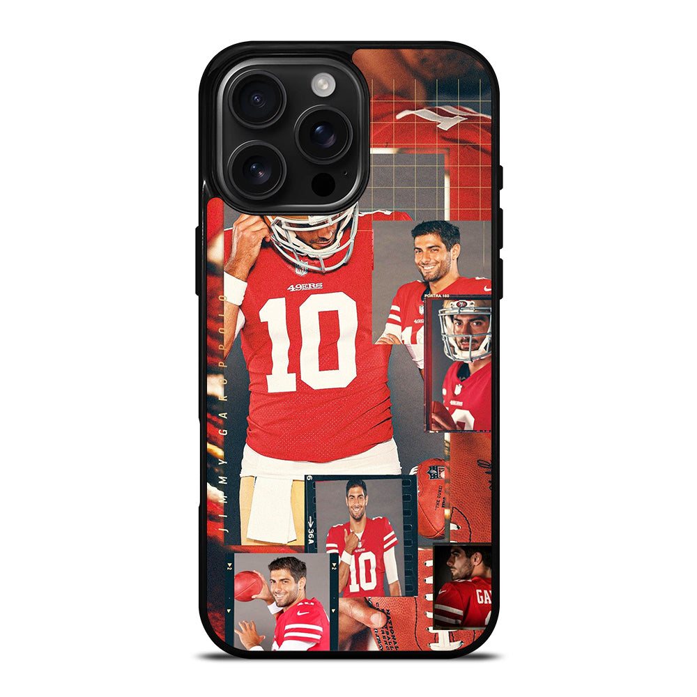 JIMMY GAROPPOLO SAN FRANCISCO 49ERS 1 iPhone 16 Pro Max Case Cover