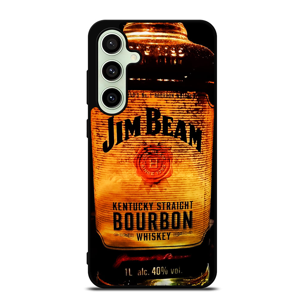 JIM BEAM WHISKEY BOTTLE 3 Samsung Galaxy S24 FE Case Cover