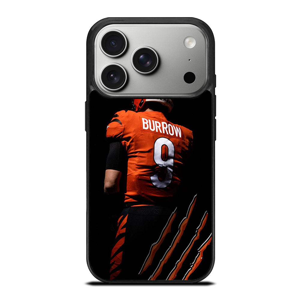 JOE BURROW CINCINNATI BENGALS FOOTBALL NFL iPhone 17 Pro Case Cover