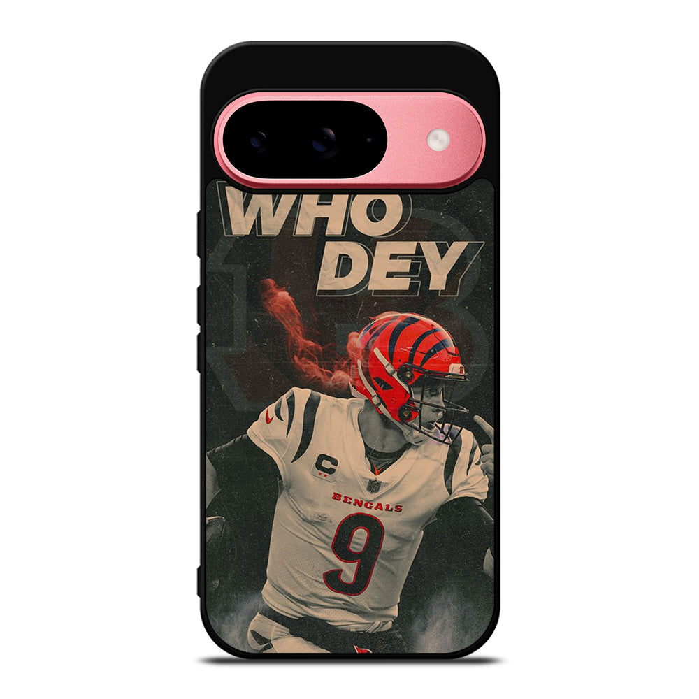 JOE BURROW CINCINNATI BENGALS FOOTBALL Google Pixel 9 Case Cover