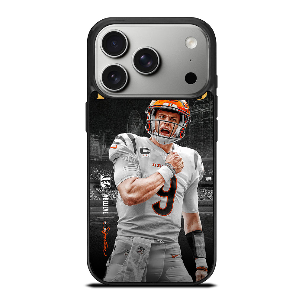 JOE BURROW CINCINNATI BENGALS QUOTE iPhone 17 Pro Case Cover