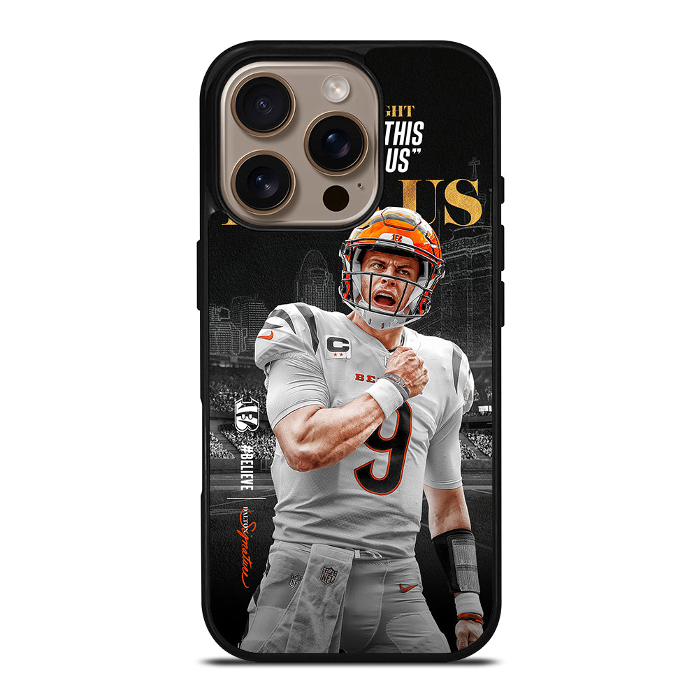 JOE BURROW CINCINNATI BENGALS QUOTE iPhone 16 Pro Case Cover