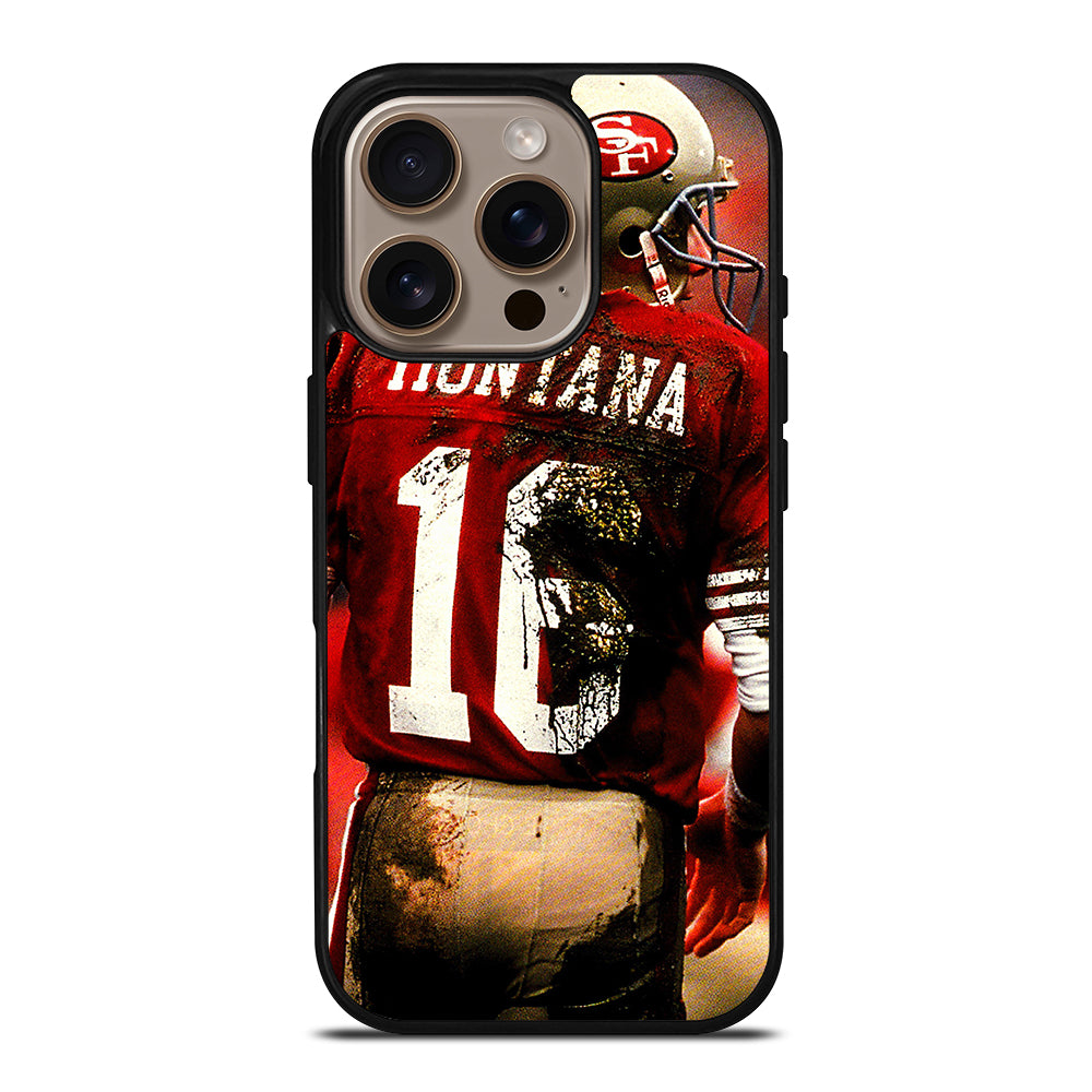 JOE MONTANA 49ERS NFL iPhone 16 Pro Case Cover