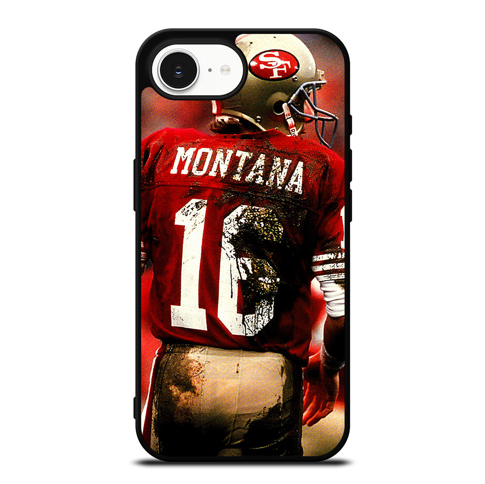 JOE MONTANA 49ERS NFL iPhone 16e Case Cover