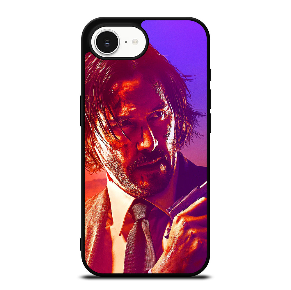 JOHN WICK KEANU REEVES FACE 2 iPhone 16e Case Cover