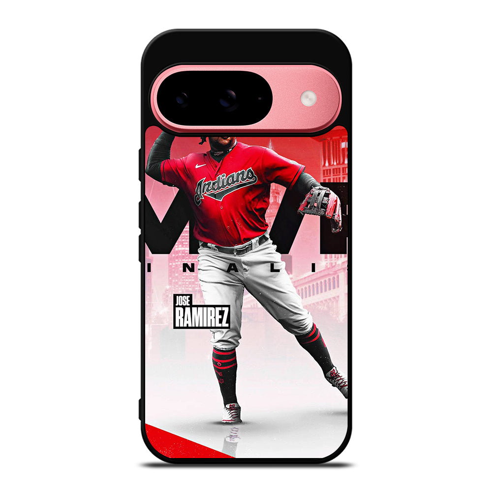 JOSE RAMIREZ CLEVELAND GUARDIANS MLB Google Pixel 9 Case Cover