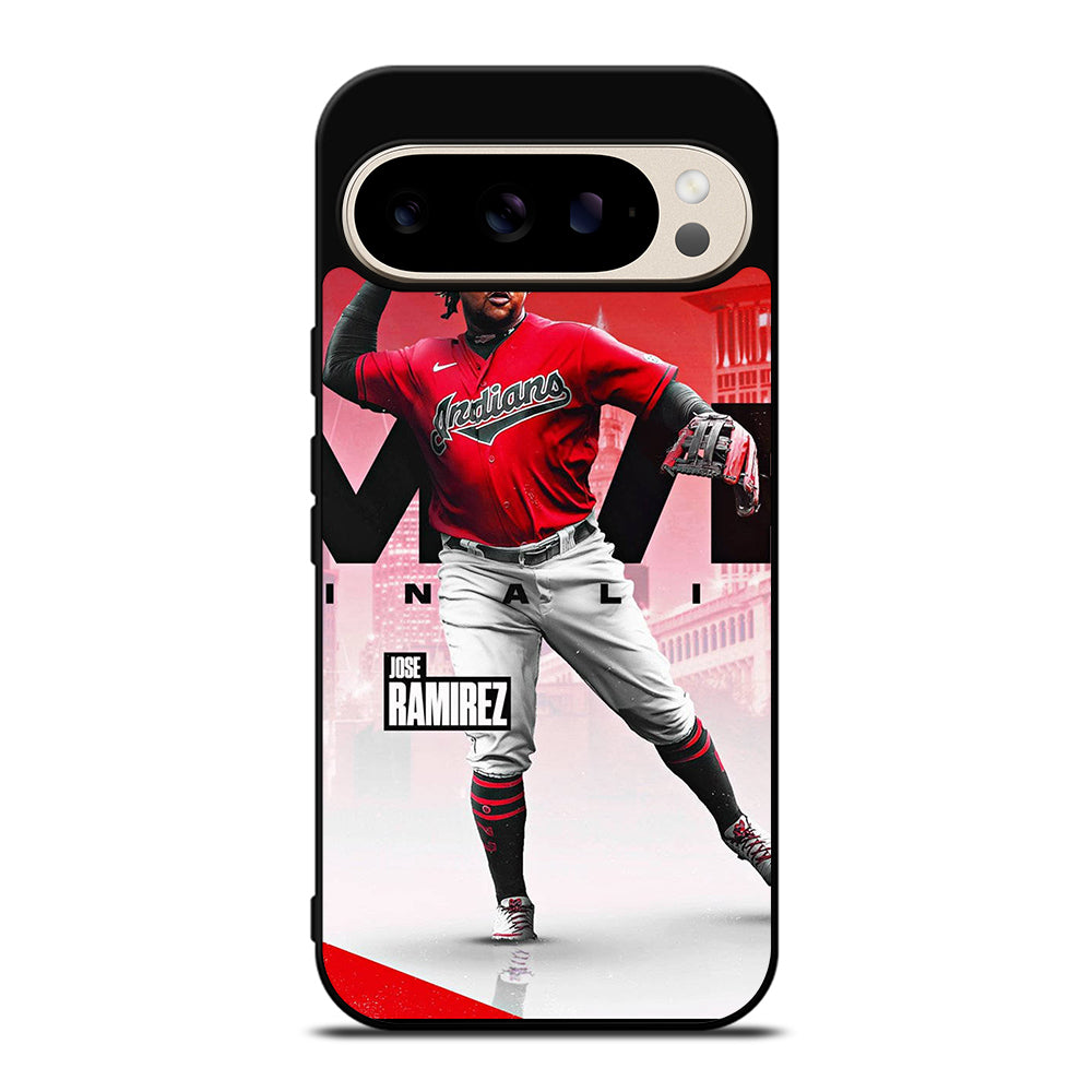 JOSE RAMIREZ CLEVELAND GUARDIANS MLB Google Pixel 9 Pro Case Cover