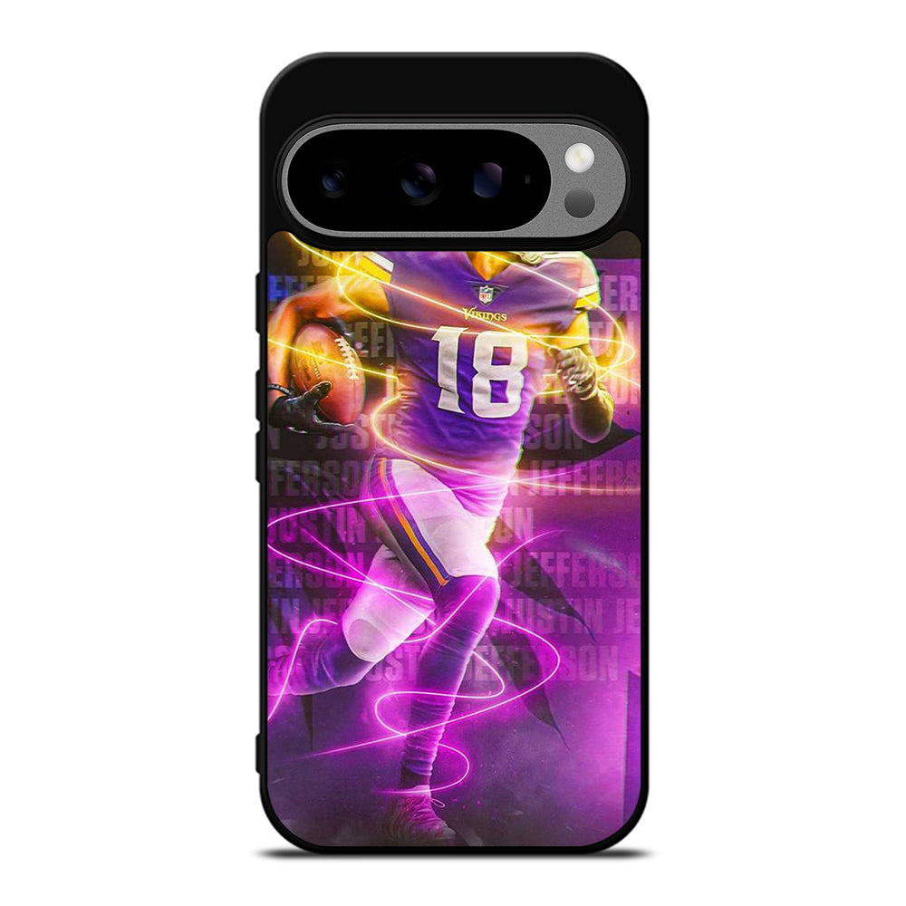 JUSTIN JEFFERSON MINNESOTA VIKINGS AMERICA FOOTBALL Google Pixel 9 Pro XL Case Cover