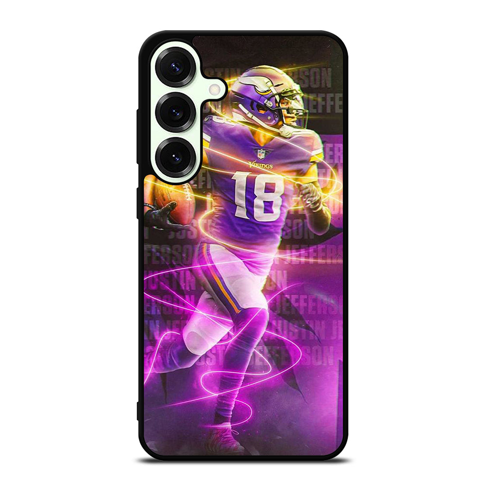 JUSTIN JEFFERSON MINNESOTA VIKINGS AMERICA FOOTBALL Samsung Galaxy S25 Plus Case Cover