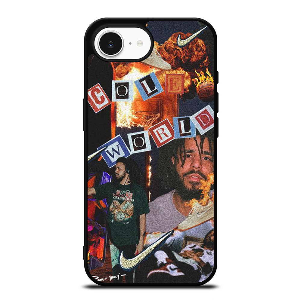 J COLE RAPPER COLLAGE iPhone 16e Case Cover