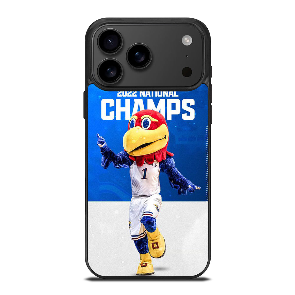 KANSAS JAYHAWKS MASCOT iPhone 17 Pro Max Case Cover