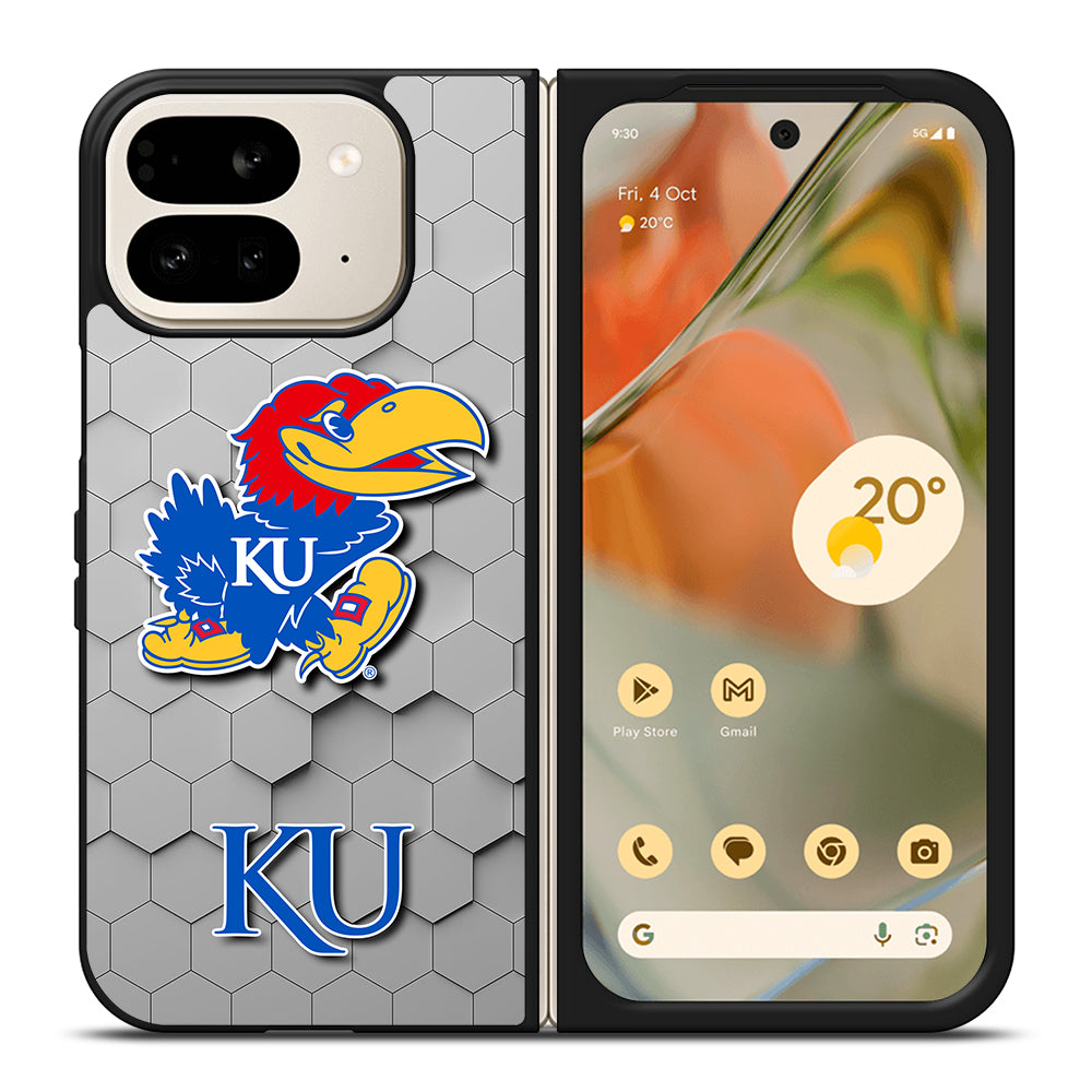KANSAS JAYHAWKS MLB SYMBOL Google Pixel 9 Pro Fold Case Cover