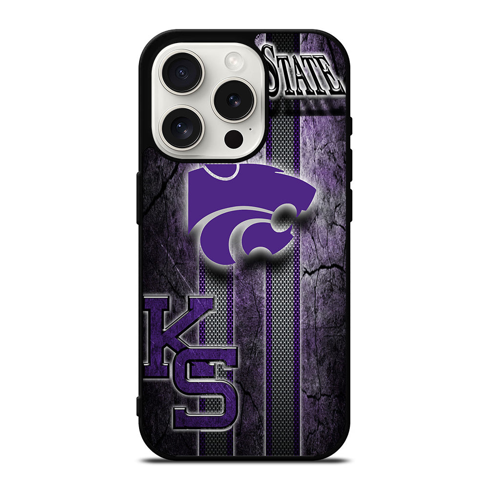 KANSAS STATE WILDCATS SYMBOL iPhone 15 Pro Case Cover