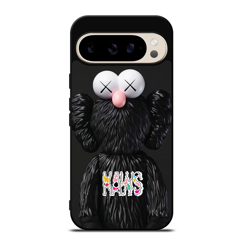 KAWS DESIGN LOGO BLACK Google Pixel 9 Pro Case Cover