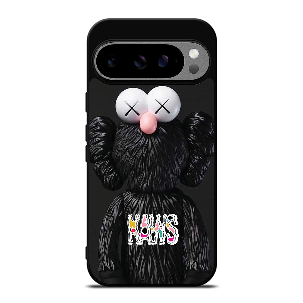 KAWS DESIGN LOGO BLACK Google Pixel 9 Pro XL Case Cover