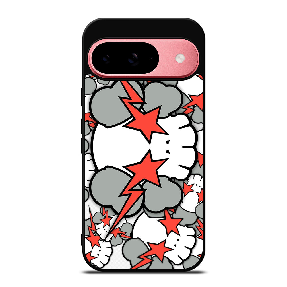 KAWS DESIGN PATTERN Google Pixel 9 Case Cover