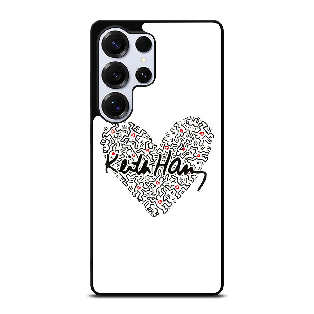 KEITH HARING ART LOVE 2 Samsung Galaxy S25 Ultra Case Cover