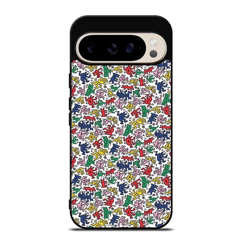 KEITH HARING ART PATTERN 2 Google Pixel 9 Pro Case Cover