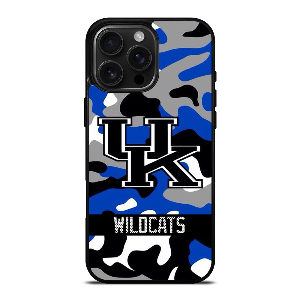 KENTUCKY WILDCATS CAMO iPhone 16 Pro Max Case Cover