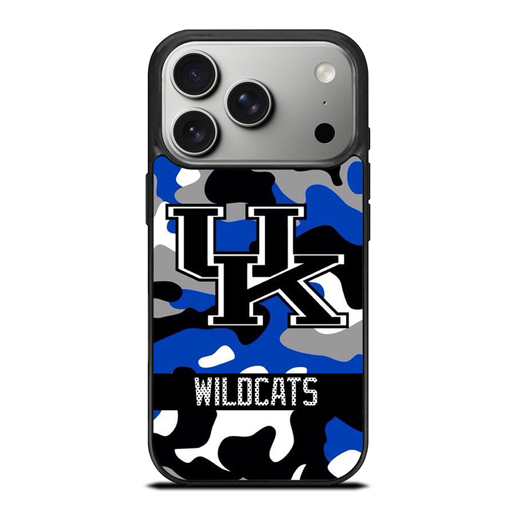 KENTUCKY WILDCATS CAMO iPhone 17 Pro Case Cover