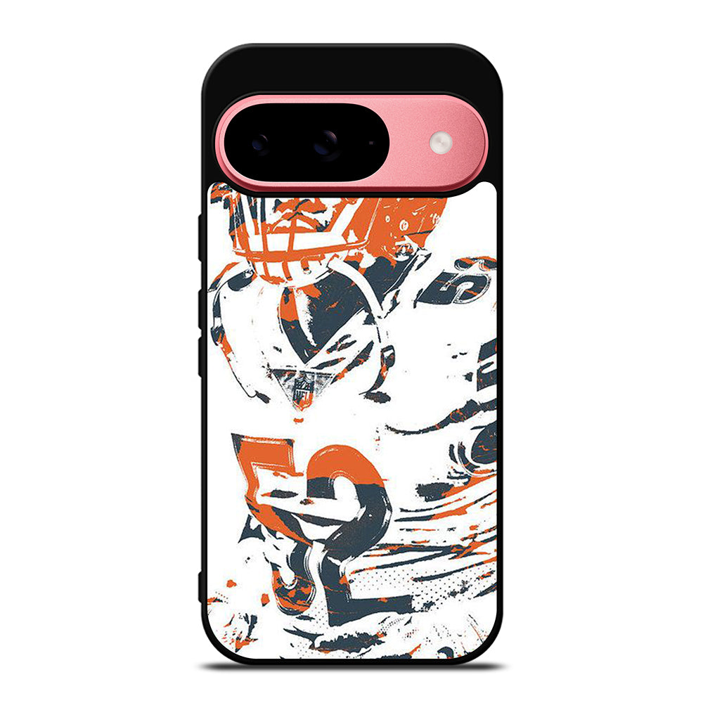 KHALIL MACK CHICAGO BEARS ART Google Pixel 9 Case Cover