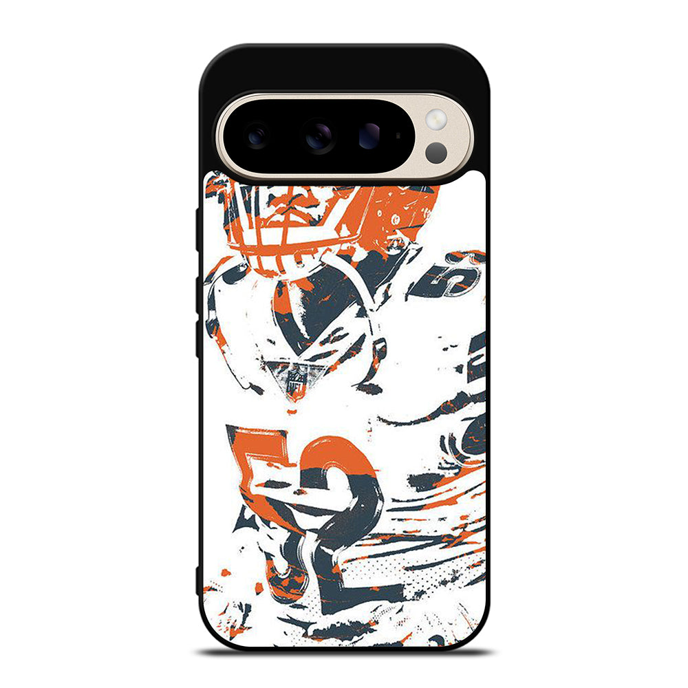 KHALIL MACK CHICAGO BEARS ART Google Pixel 9 Pro Case Cover
