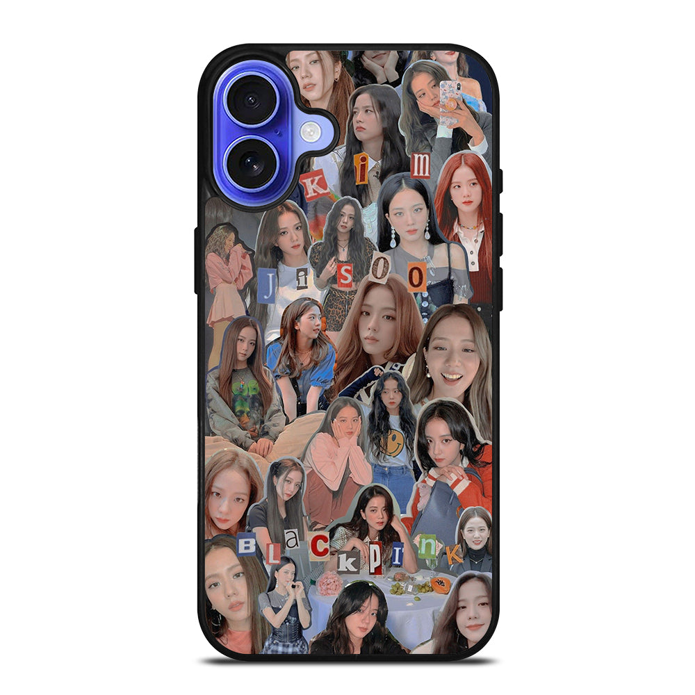 KIM JISOO BLACKPINK COLLAGE iPhone 16 Case Cover