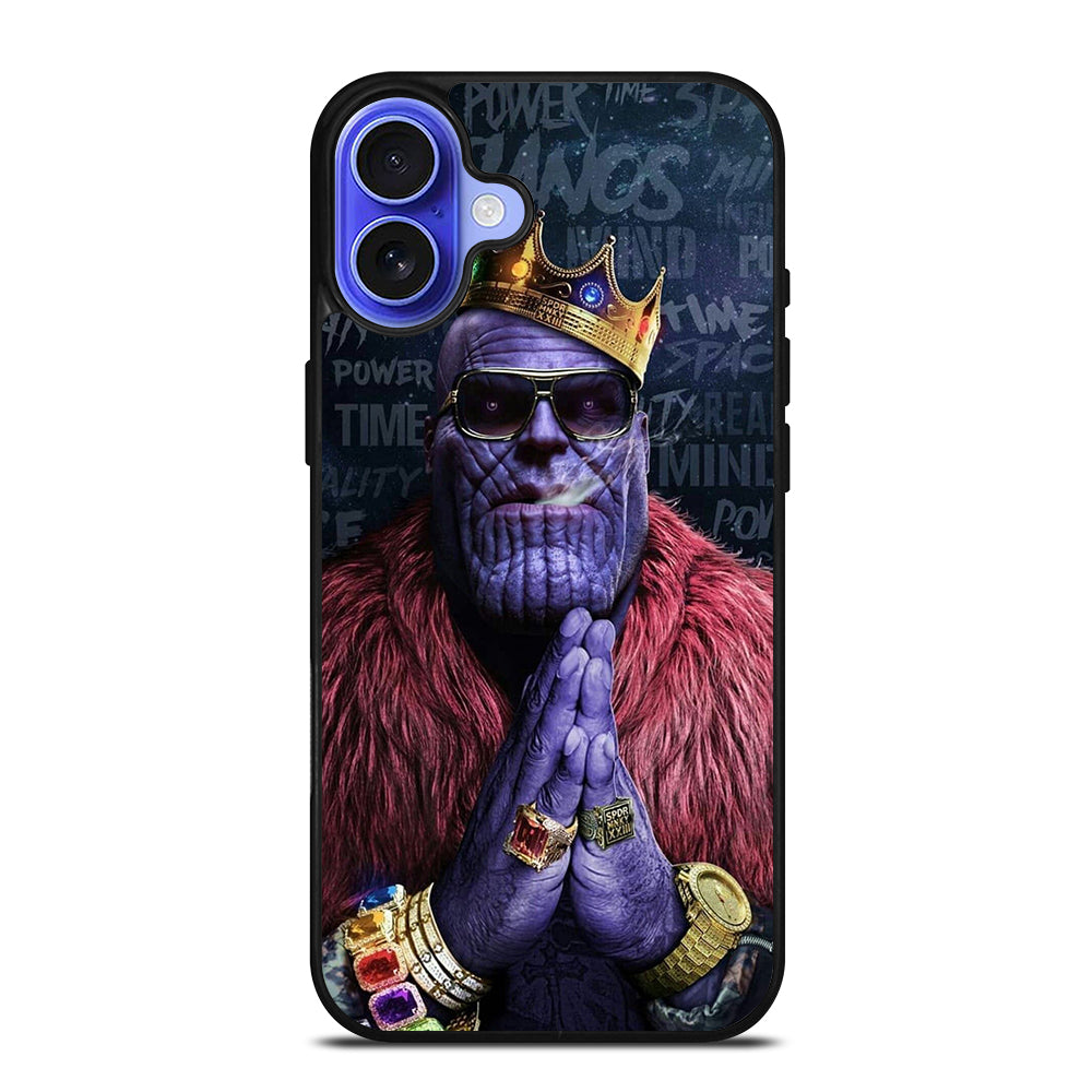 KING THANOS MARVEL 3 iPhone 16 Case Cover