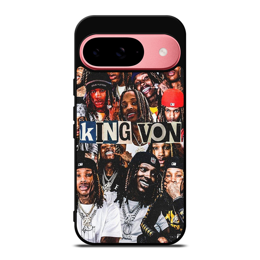 KING VON RAPPER COLLAGE Google Pixel 9 Case Cover