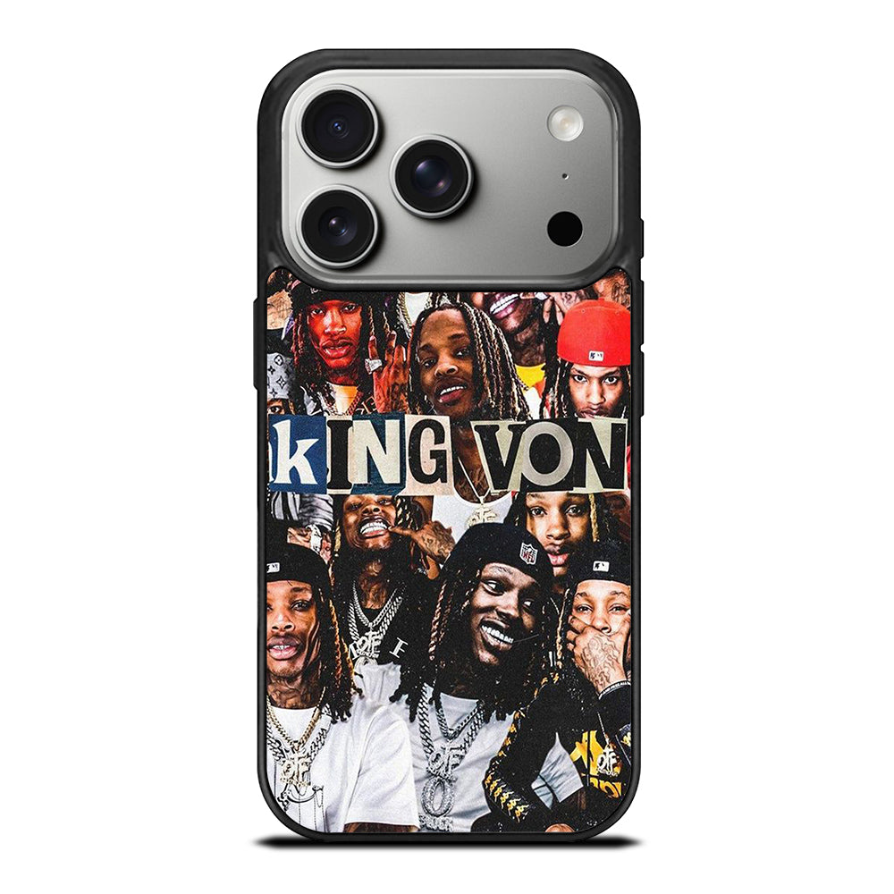 KING VON RAPPER COLLAGE iPhone 17 Pro Case Cover