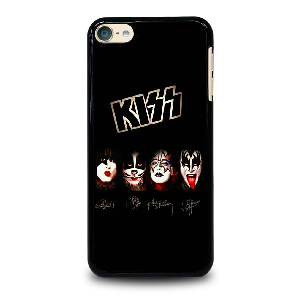 KISS BAND LOGO SIGNATURE iPod Touch 6 Case Cover