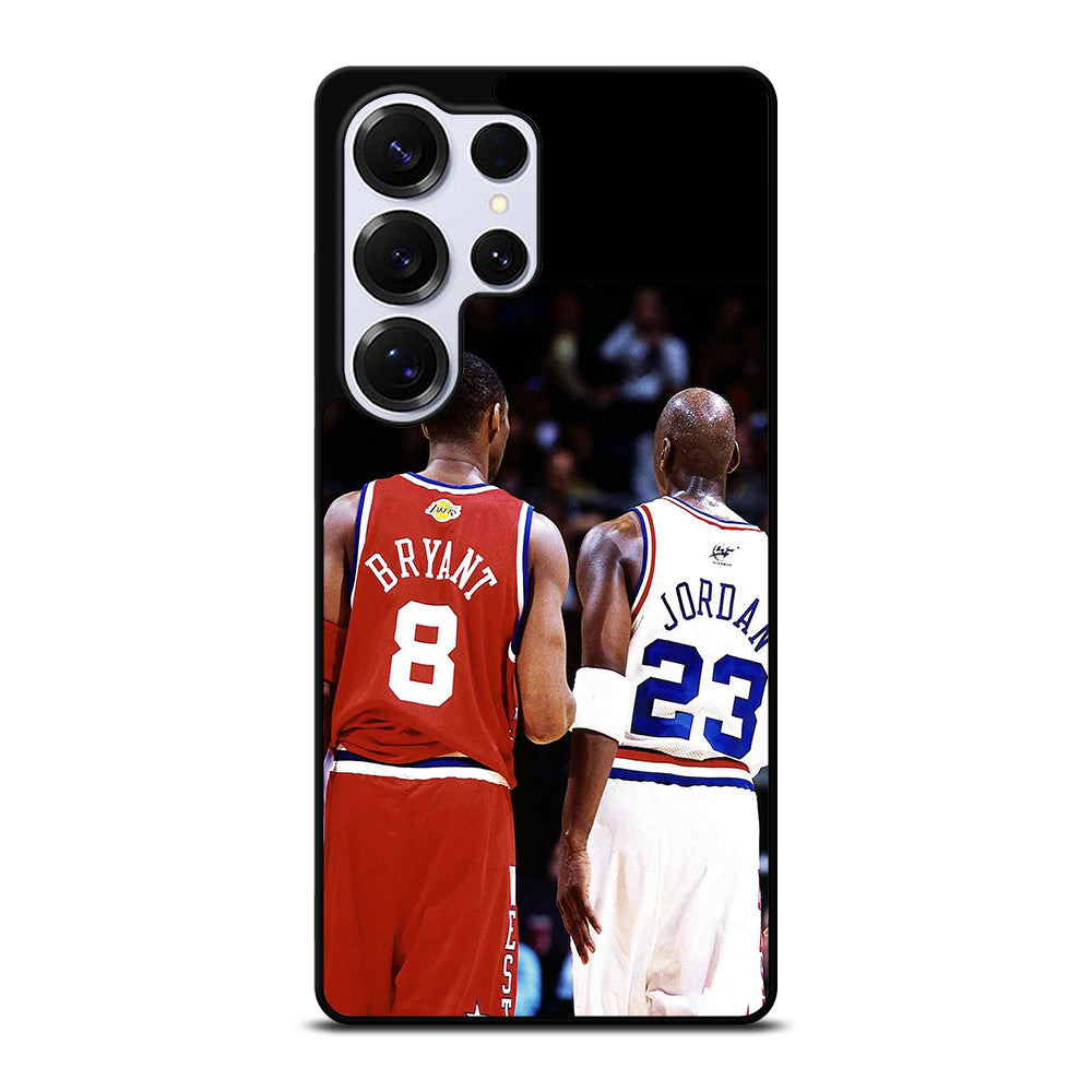 KOBE BRIANT X MICHAEL JORDAN BASKETBALL NBA Samsung Galaxy S25 Ultra Case Cover