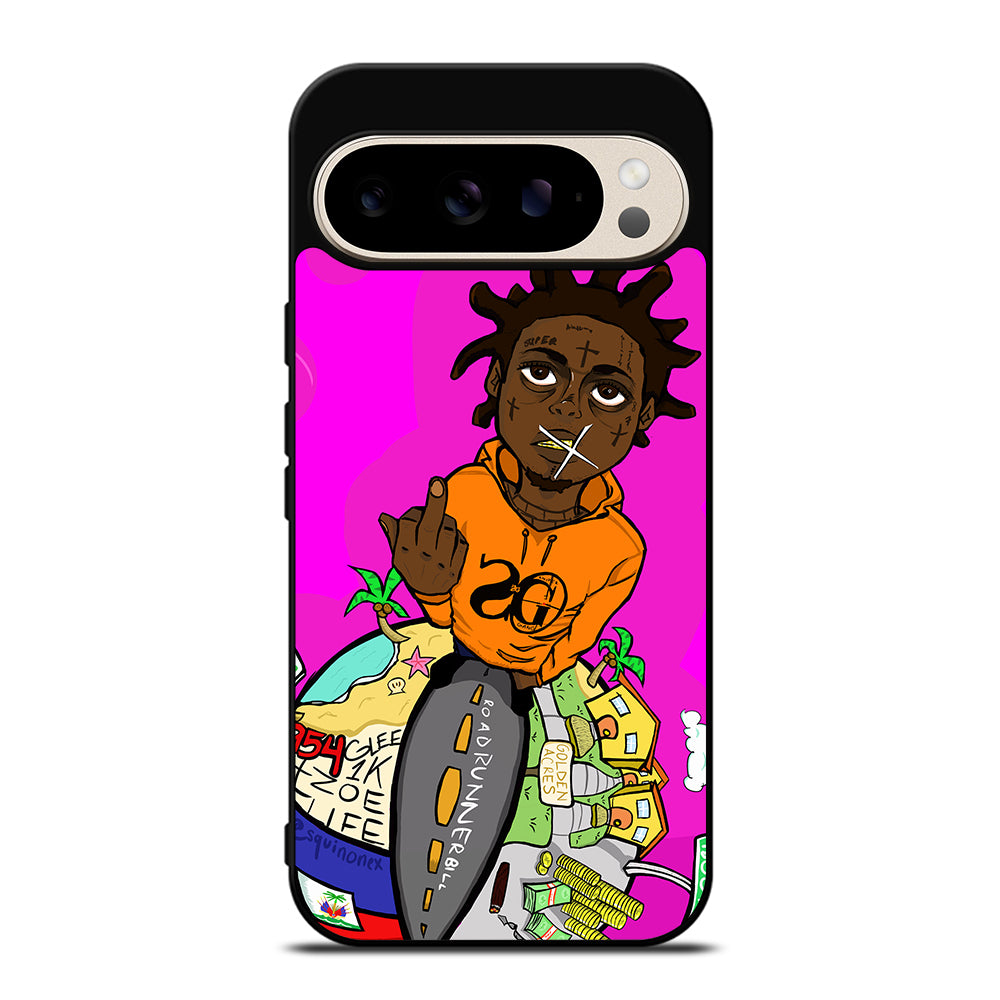 KODAK BLACK RAPPER CARTOON Google Pixel 9 Pro Case Cover